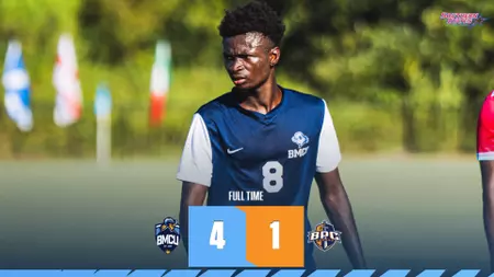 Blue Mountain Christian Men's Soccer Tops Brewton-Parker 4-1