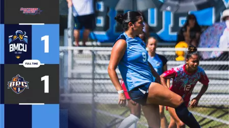 Blue Mountain Christian Women's Soccer Draws with Brewton-Parker 1-1