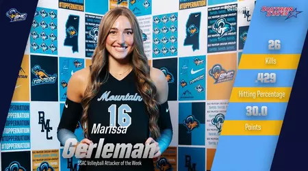 Blue Mountain Christian's Gerleman Named SSAC Volleyball Attacker of the Week