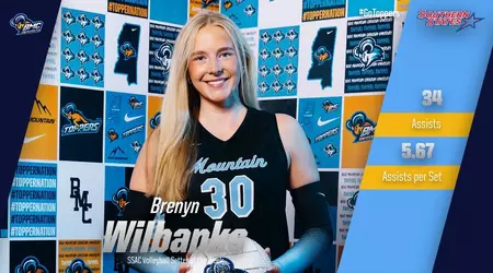 Blue Mountain Christian's Wilbanks Named SSAC Setter of the Week