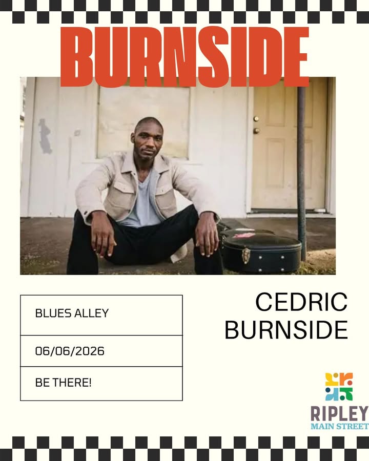 Cedric Burnside Brings Authentic Blues Tradition to Burnside Music Fest in Ripley