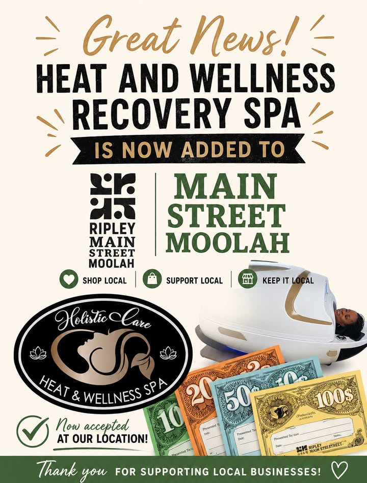 Heat & Wellness Recovery Spa Joins Ripley's Main Street Moolah Program