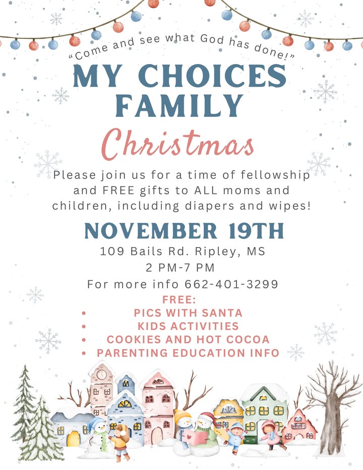 My Choices Family Christmas Event Coming to Ripley