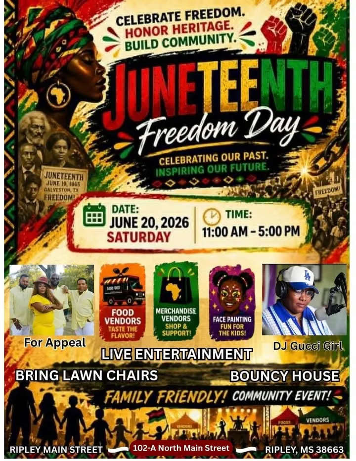 MLK Dream Team Hosts First Juneteenth Celebration at Ripley Main Street