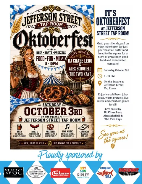 Oktoberfest Coming to Downtown Ripley Square