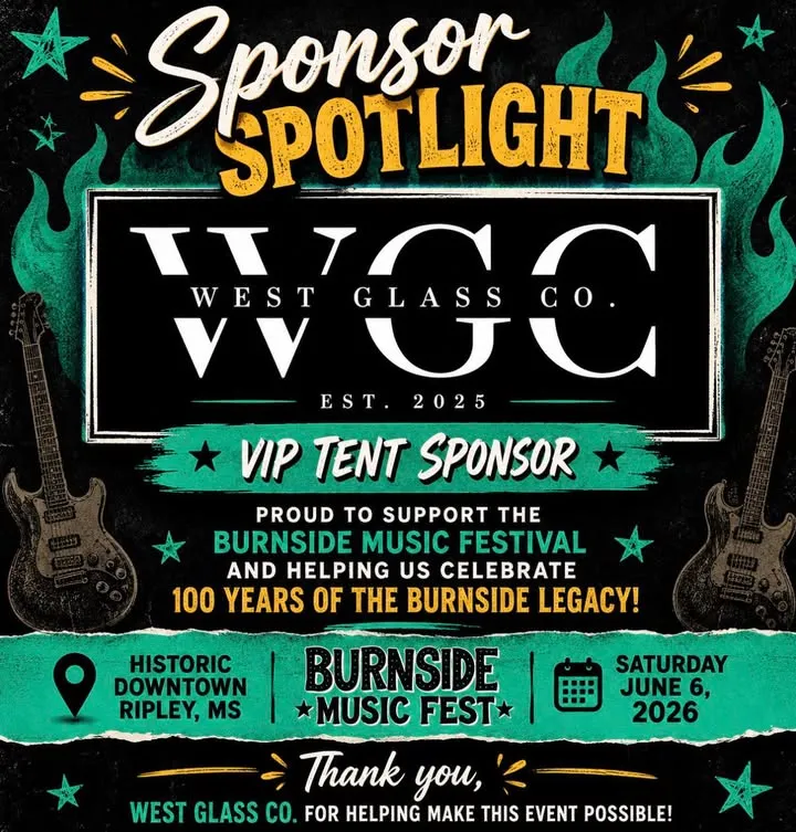 West Glass Co. Steps Up as VIP Sponsor for Burnside Music Festival Celebrating 100 Years of Legacy