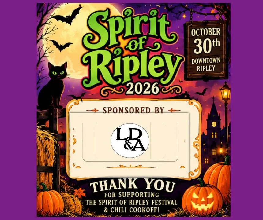 Lindsey Davis & Associates CPA Sponsors Spirit of Ripley Festival & Chili Cookoff