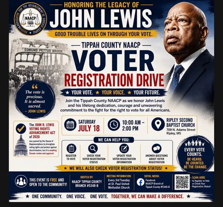 Community Voter Registration Drive Offers Opportunity to Register or Update Your Voting Status