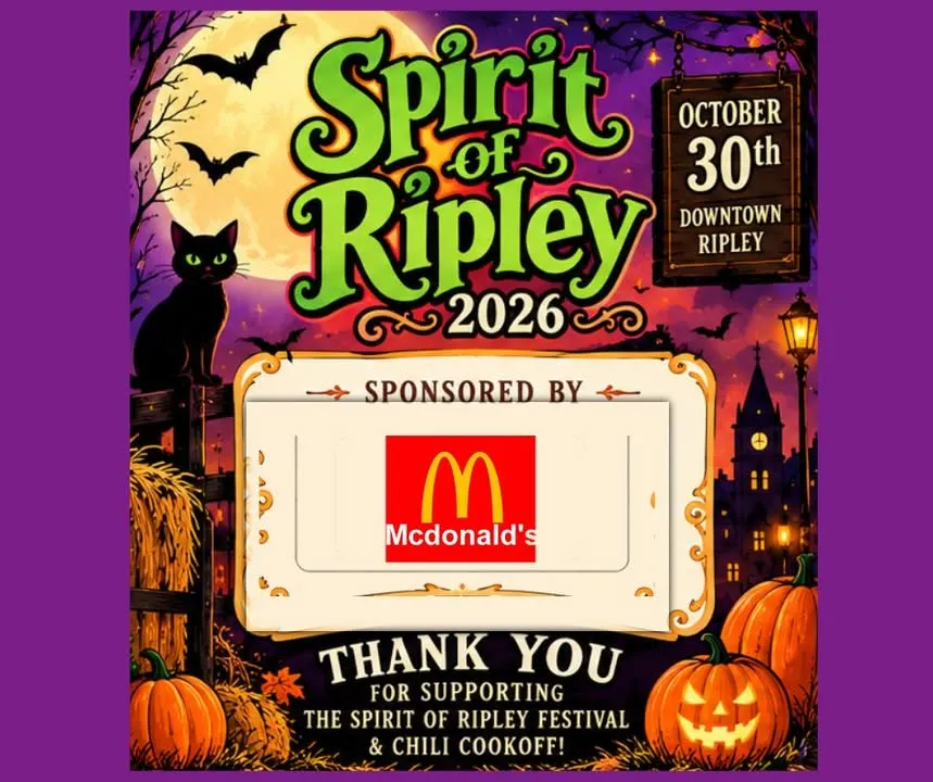 McDonald's Sponsors Spirit of Ripley Festival & Chili Cookoff