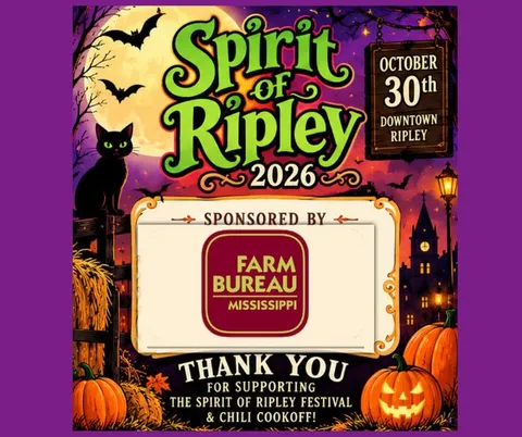 Farm Bureau Mississippi Sponsors Spirit of Ripley Festival & Chili Cookoff